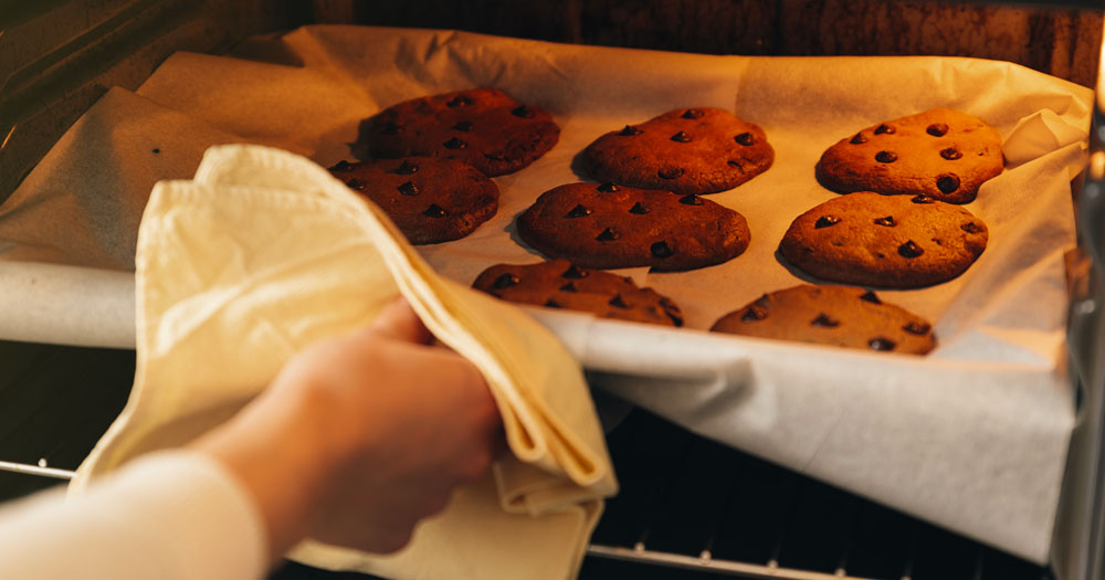 Pecenje space cookies doma