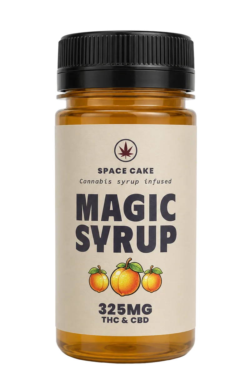 Magic Syrup 325mg THC & CBD Pêche